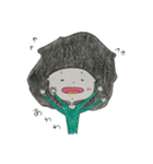 手描きの女の子（個別スタンプ：31）