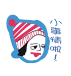 White face in my line-2（個別スタンプ：9）