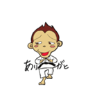 Karate loves monkey（個別スタンプ：2）