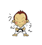 Karate loves monkey（個別スタンプ：9）