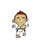 Karate loves monkey（個別スタンプ：11）