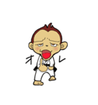 Karate loves monkey（個別スタンプ：13）