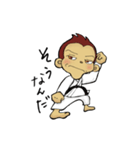 Karate loves monkey（個別スタンプ：23）