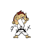 Karate loves monkey（個別スタンプ：29）