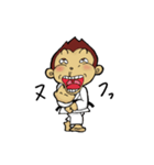 Karate loves monkey（個別スタンプ：34）