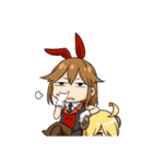 Mika and Friends（個別スタンプ：32）