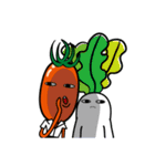Winter is coming. I am Cherry Tomato.（個別スタンプ：34）