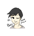 boy good friend（個別スタンプ：34）