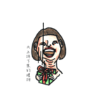 Double Chin Old Woman（個別スタンプ：4）