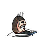 Double Chin Old Woman（個別スタンプ：11）