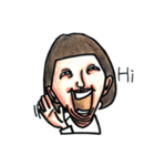 Double Chin Old Woman（個別スタンプ：12）