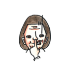 Double Chin Old Woman（個別スタンプ：17）