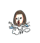 Double Chin Old Woman（個別スタンプ：18）