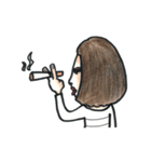 Double Chin Old Woman（個別スタンプ：19）