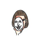 Double Chin Old Woman（個別スタンプ：26）