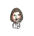 Double Chin Old Woman（個別スタンプ：33）