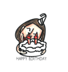 Double Chin Old Woman（個別スタンプ：39）