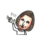Double Chin Old Woman（個別スタンプ：40）