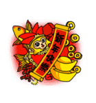 Gold monkey "Sun Shao-maou"（個別スタンプ：40）