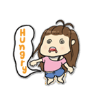 Bee Bie and cute little cat（個別スタンプ：3）
