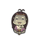 Bee Bie and cute little cat（個別スタンプ：5）