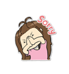 Bee Bie and cute little cat（個別スタンプ：9）
