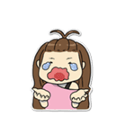 Bee Bie and cute little cat（個別スタンプ：19）