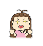 Bee Bie and cute little cat（個別スタンプ：21）