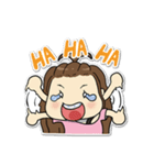 Bee Bie and cute little cat（個別スタンプ：36）
