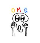 與画伯（個別スタンプ：34）