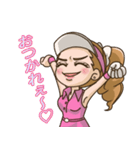 金田久美子（キンクミ）スタンプ（個別スタンプ：16）