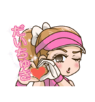 金田久美子（キンクミ）スタンプ（個別スタンプ：18）
