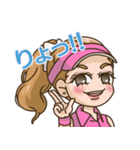 金田久美子（キンクミ）スタンプ（個別スタンプ：19）