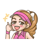 金田久美子（キンクミ）スタンプ（個別スタンプ：21）