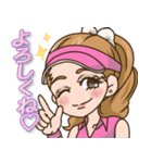 金田久美子（キンクミ）スタンプ（個別スタンプ：22）