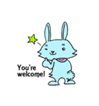 あおうさぎ（Blues Rabbit）（個別スタンプ：2）