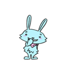 あおうさぎ（Blues Rabbit）（個別スタンプ：6）