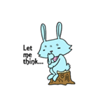 あおうさぎ（Blues Rabbit）（個別スタンプ：18）