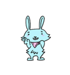 あおうさぎ（Blues Rabbit）（個別スタンプ：36）