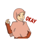 Pinky Hijab（個別スタンプ：1）