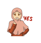 Pinky Hijab（個別スタンプ：7）