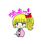 コメカワイイおんなのこ（個別スタンプ：5）