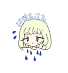コメカワイイおんなのこ（個別スタンプ：9）