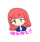 コメカワイイおんなのこ（個別スタンプ：32）