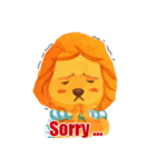 Poet-Lion（個別スタンプ：6）