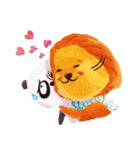 Poet-Lion（個別スタンプ：19）