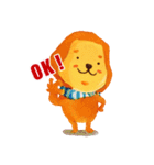 Poet-Lion（個別スタンプ：22）