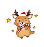 Christmas Deer Winter Snow Set（個別スタンプ：6）
