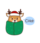 Christmas Deer Winter Snow Set（個別スタンプ：26）
