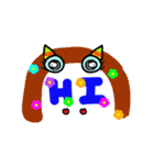 Rainbow Donkey（個別スタンプ：5）